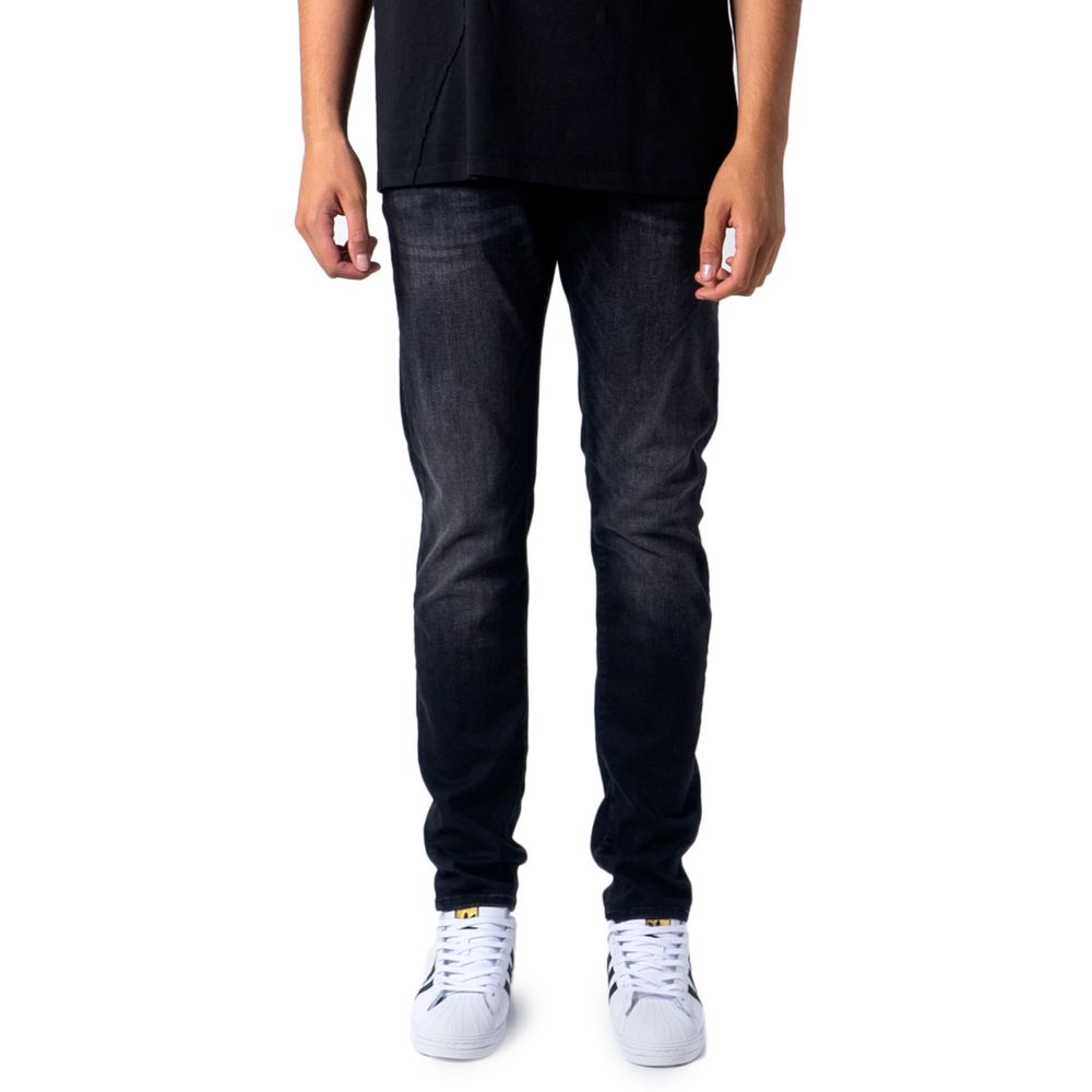 Jack &amp; Jones – Schwarze Jeans und Hose aus Baumwolle