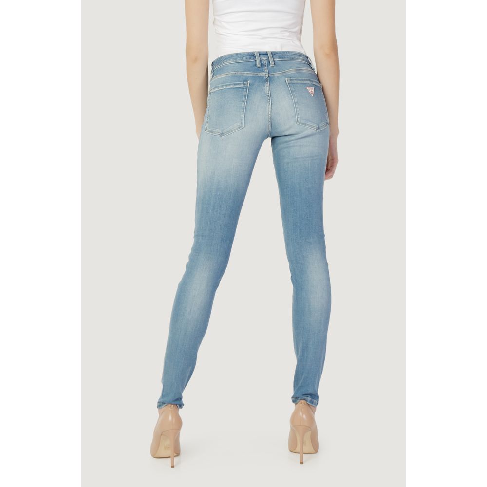 Blugi și pantaloni Guess din bumbac albastru