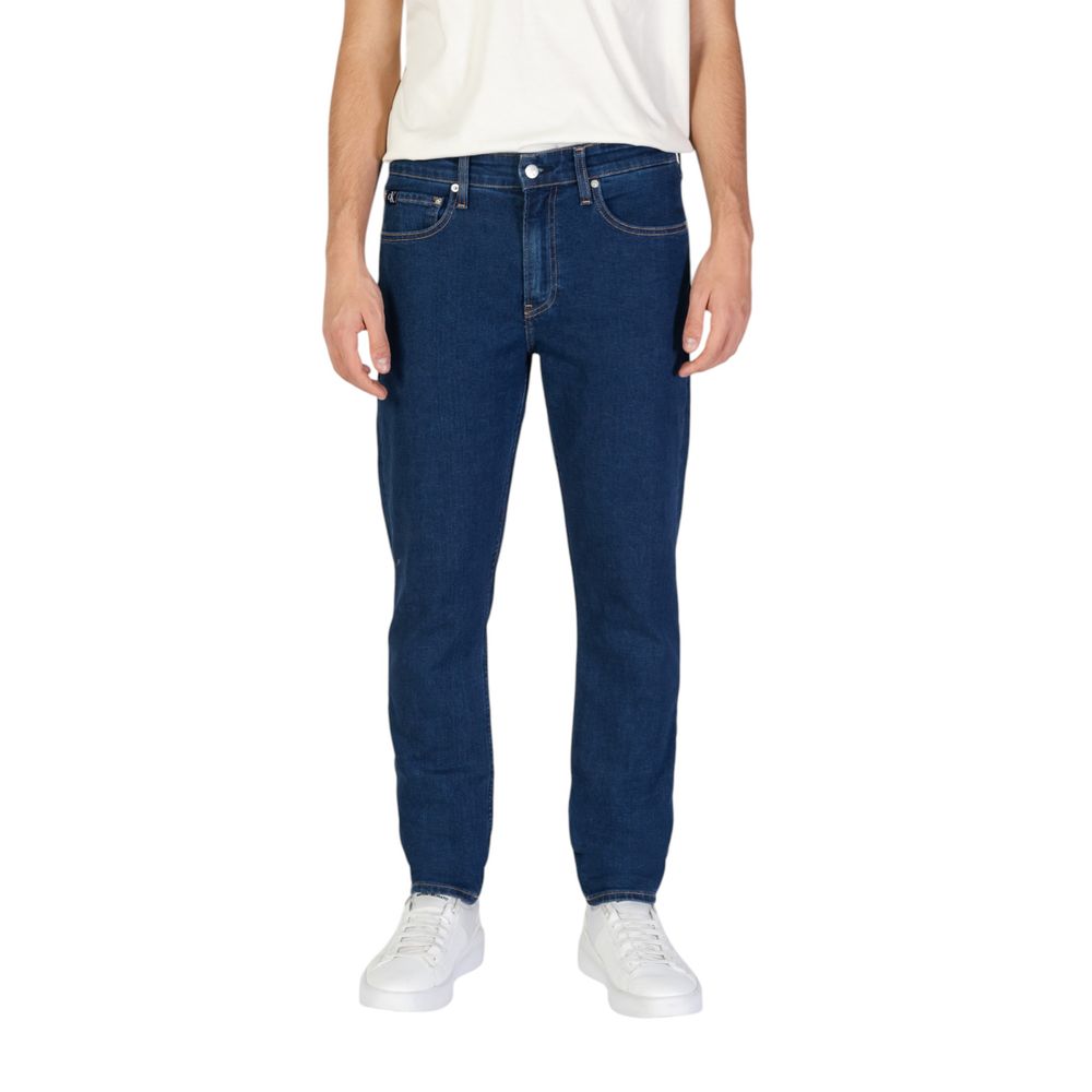 Calvin Klein Jeans – Blaue Jeans und Hose aus Baumwolle