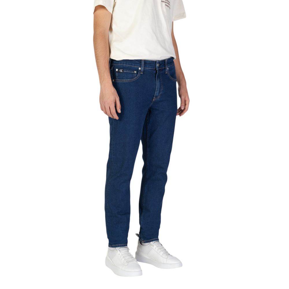 Calvin Klein Jeans – Blaue Jeans und Hose aus Baumwolle