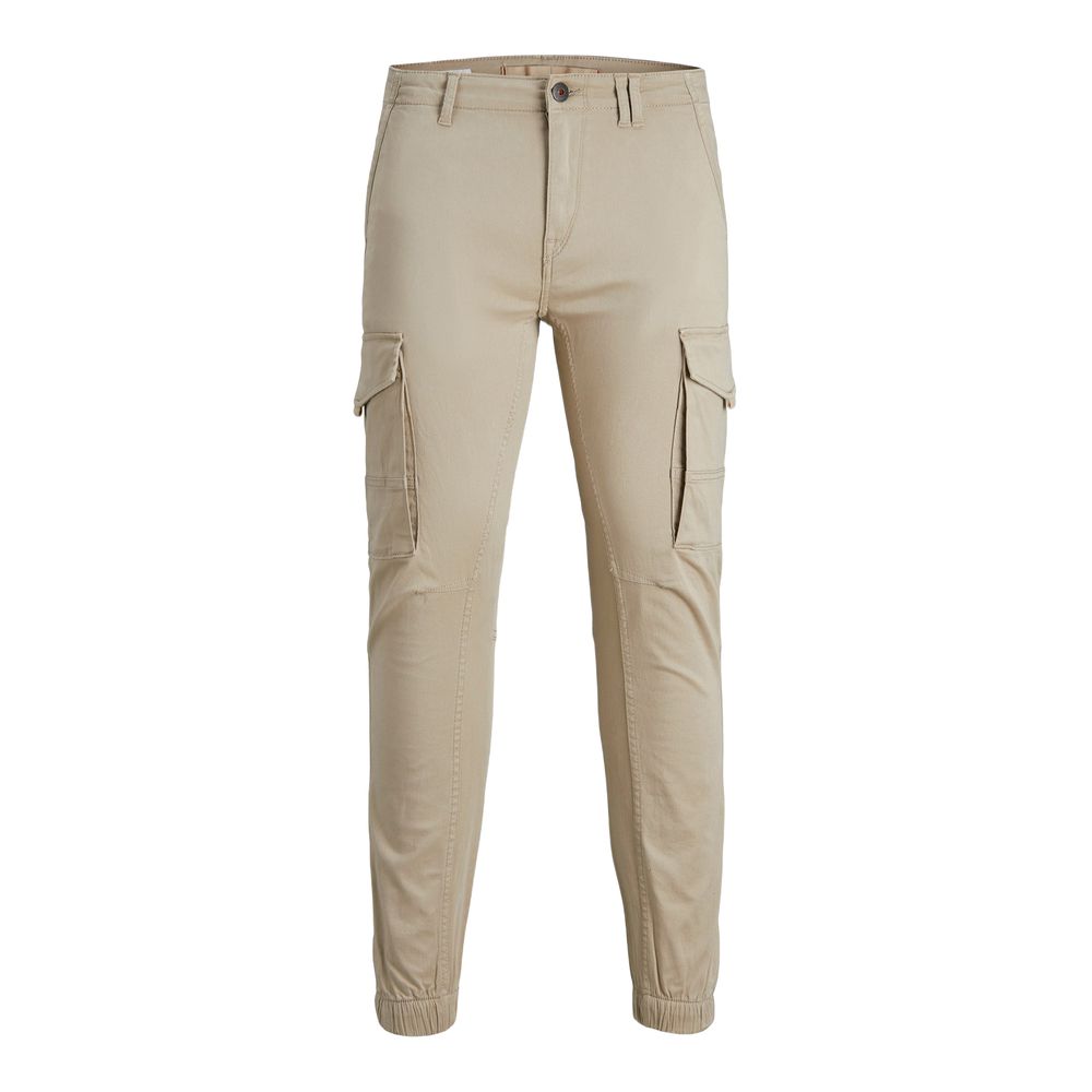 Jack &amp; Jones Jeans und Hose aus Baumwolle in Beige
