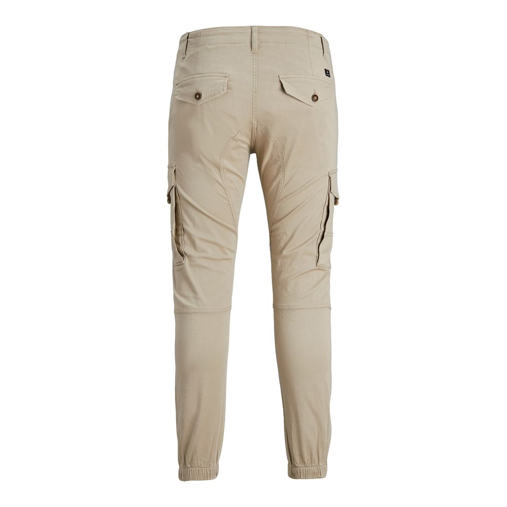 Jack &amp; Jones Jeans und Hose aus Baumwolle in Beige