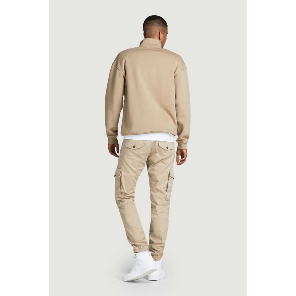 Jack &amp; Jones Jeans und Hose aus Baumwolle in Beige