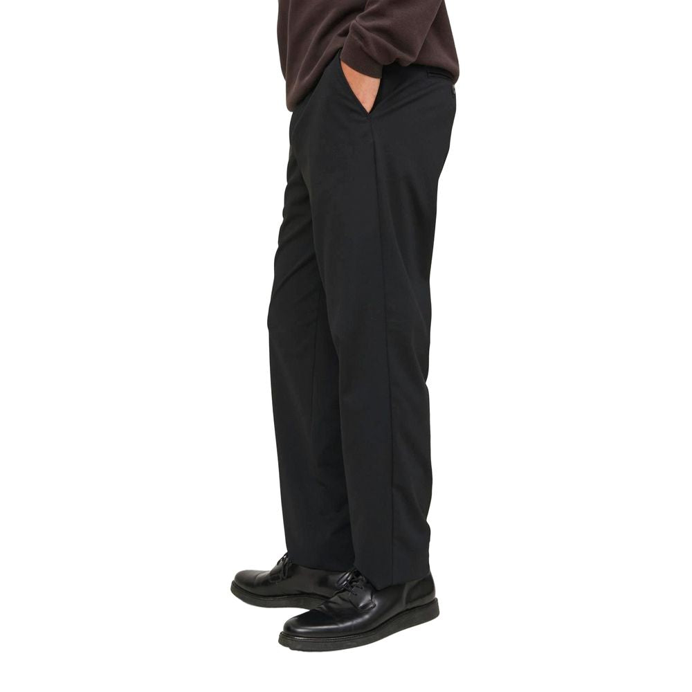 Jack Jones – Schwarze Jeans und Hose aus recyceltem Polyester