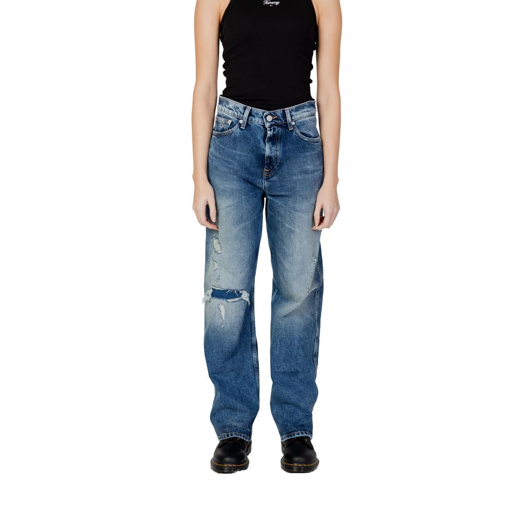 Tommy Hilfiger Jeans – Blaue Jeans und Hose aus recycelter Baumwolle