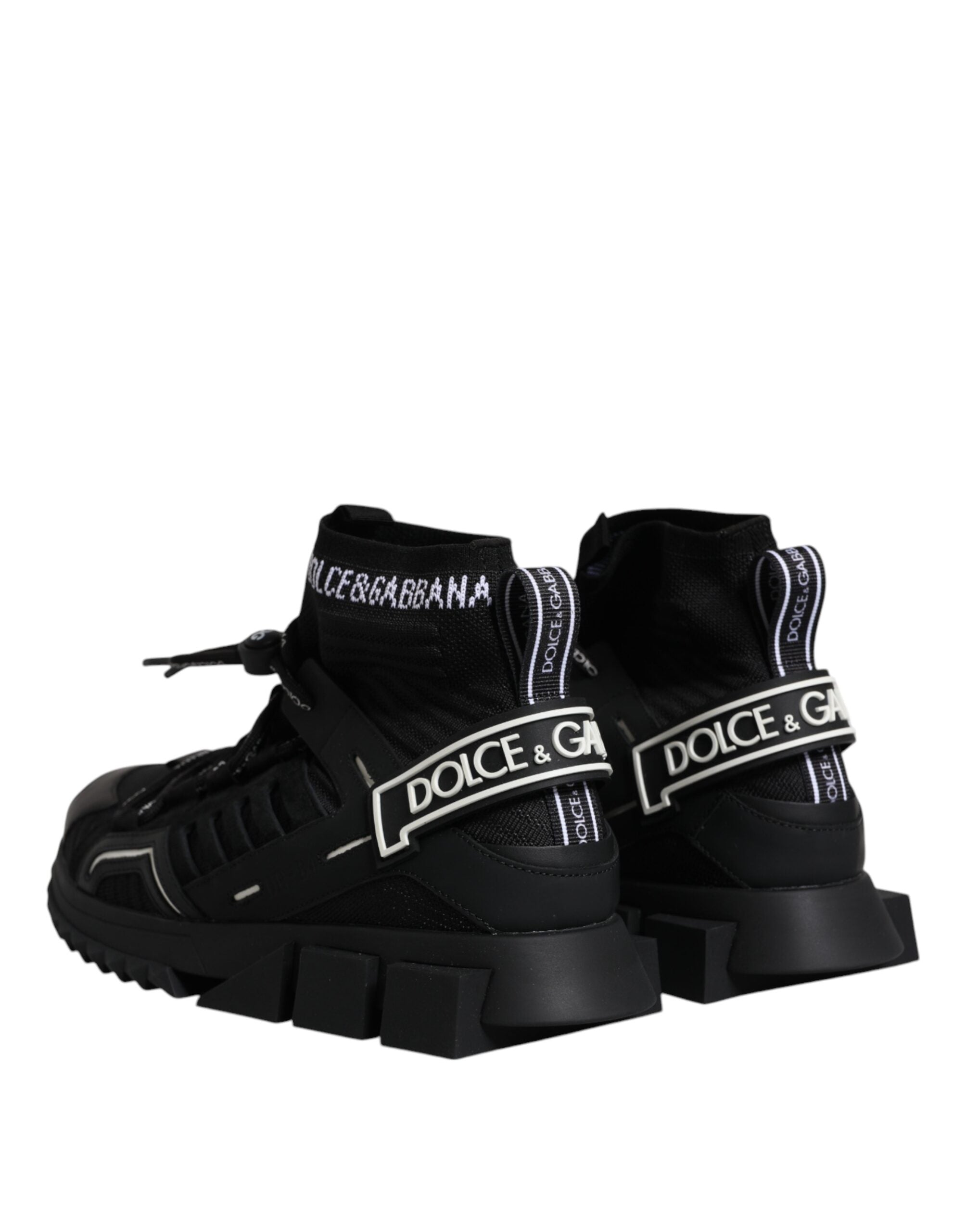 Dolce &amp; Gabbana Schwarzes Sorrento-Logo für Herren