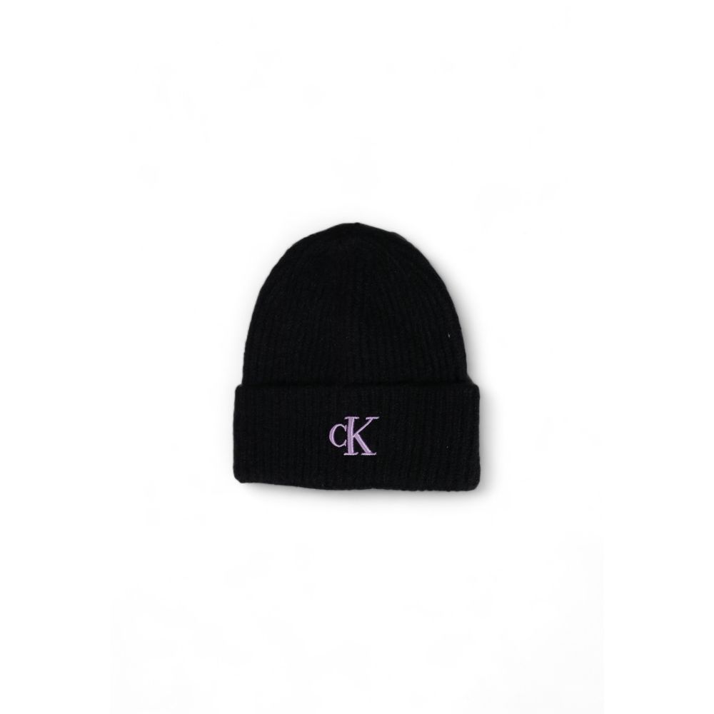 Căciulă de marabu violet Calvin Klein