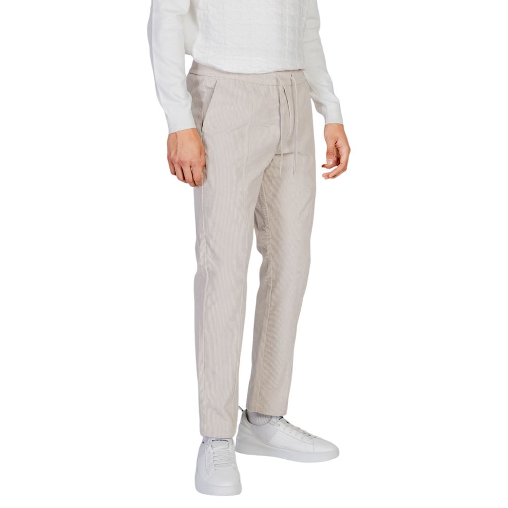 Antony Morato Beige Polyester Jeans &amp; Hose