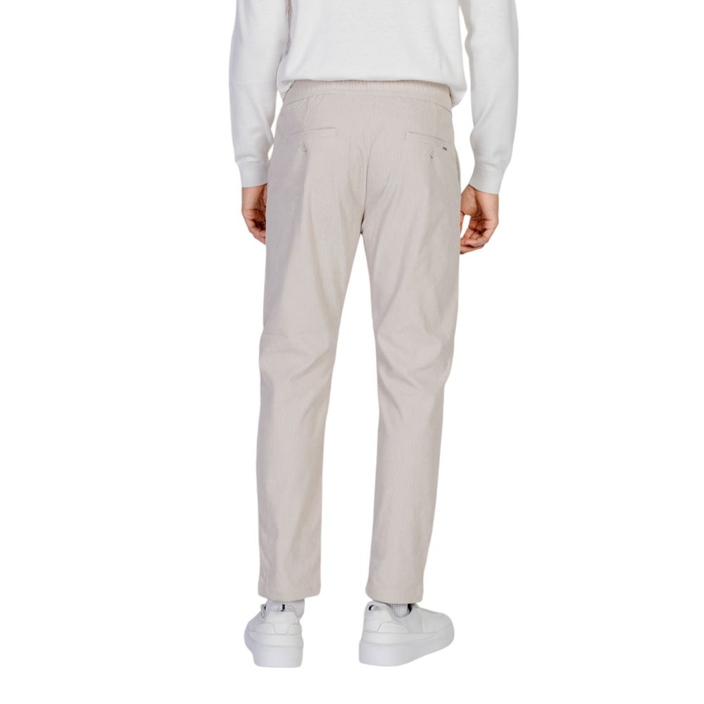 Antony Morato Beige Polyester Jeans &amp; Hose