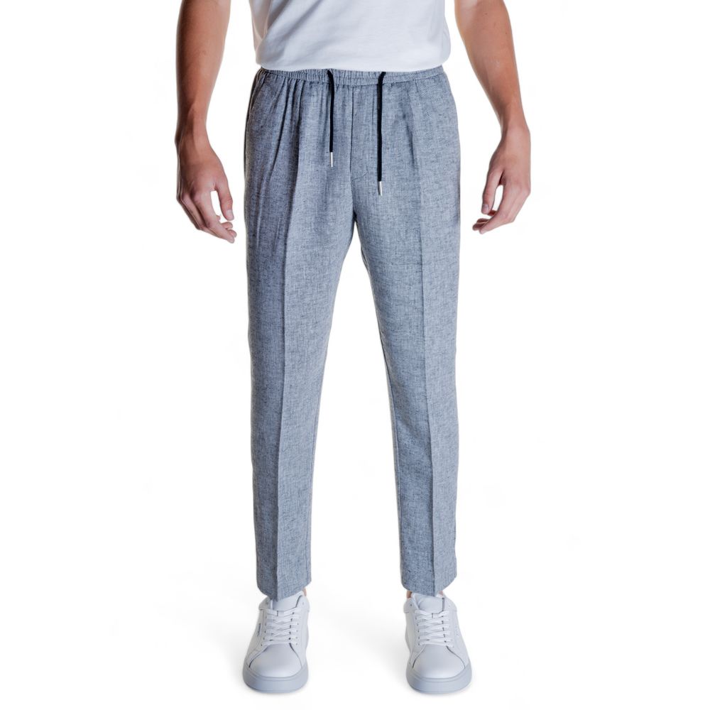 Antony Morato Schwarze Leinenhose