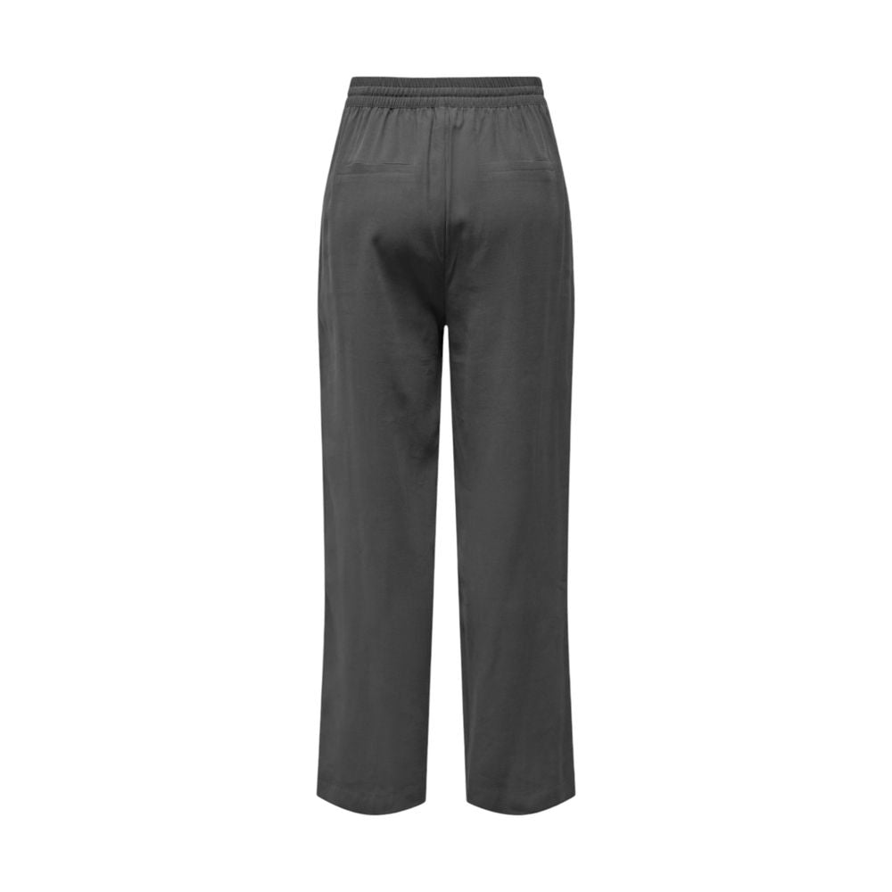 Jacqueline De Yong Graue Viskose-Jeans und -Hose