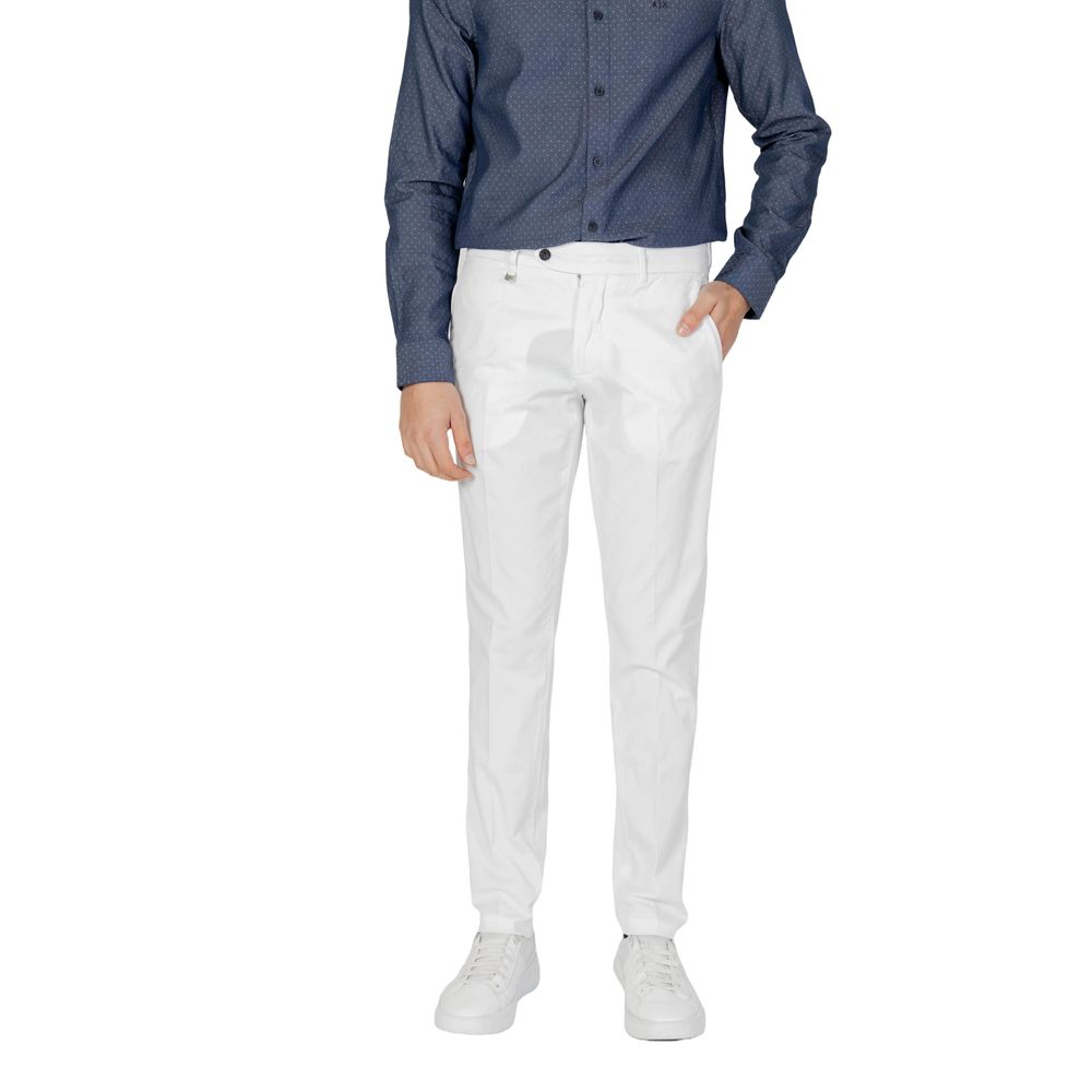 Antony Morato – Cremefarbene Skinny-Hose aus Baumwolle