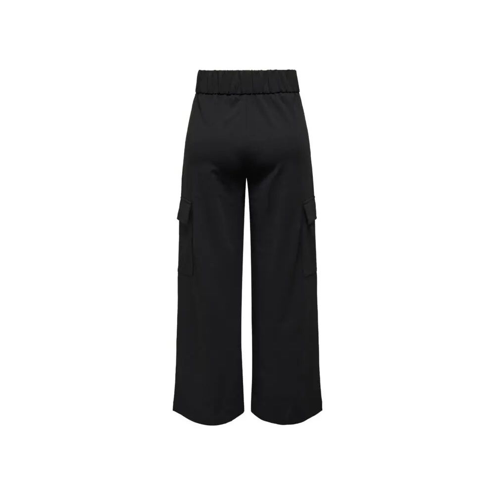 Jacqueline De Yong Schwarze Polyesterjeans und -hose