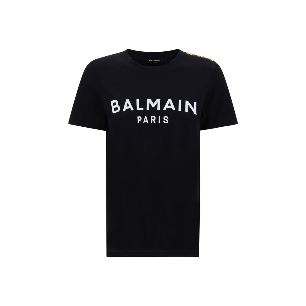Tricou cu logo Balmain