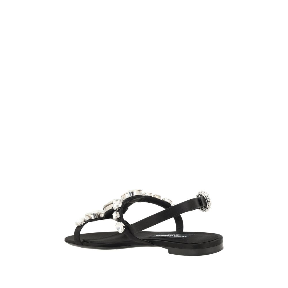 Sandale Dolce &amp; Gabbana cu bijuterii
