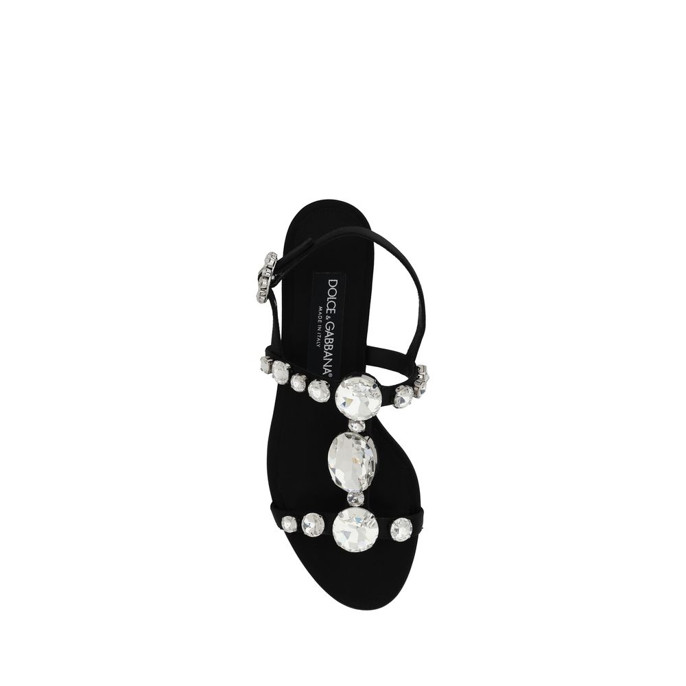 Sandale Dolce &amp; Gabbana cu bijuterii