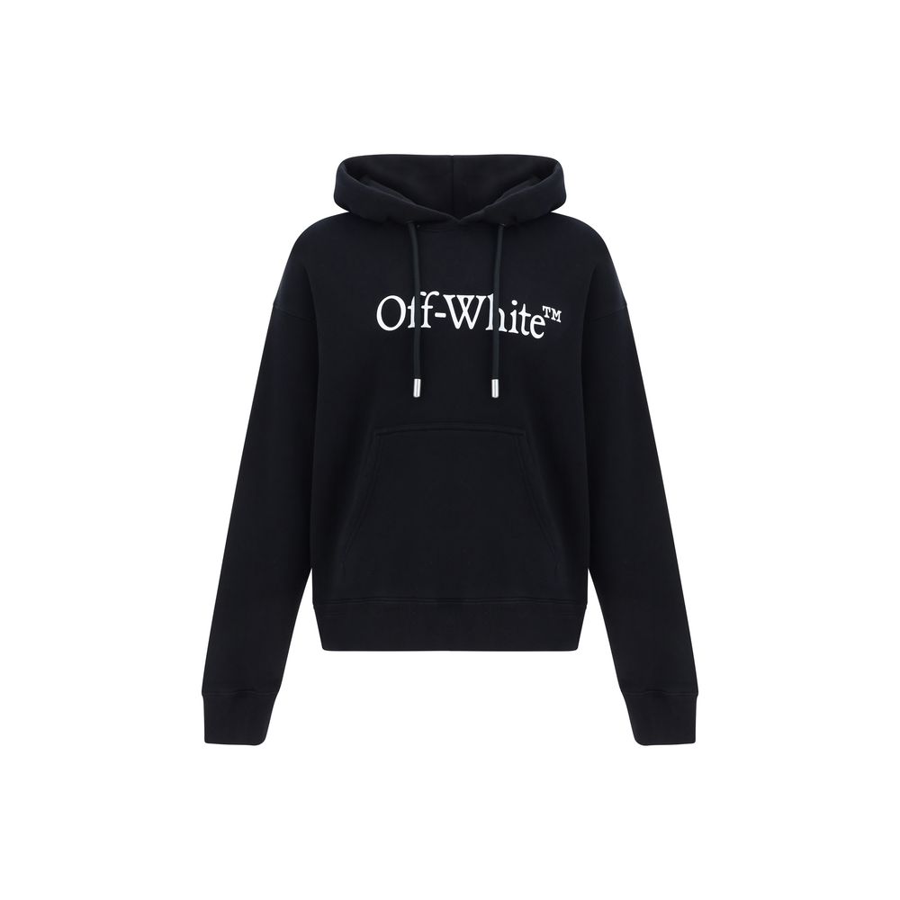 Off-White – Großer, bücherwurmiger Skate-Hoodie