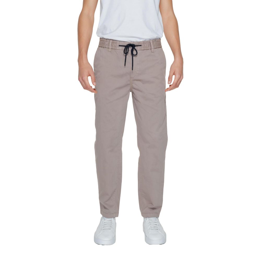 Hugo Boss Braune Baumwollhose