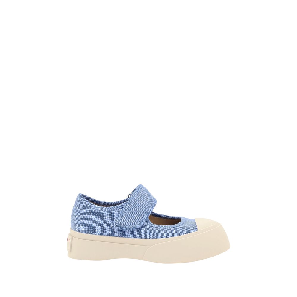Marni Mary-Jane-Sneakers aus Denim