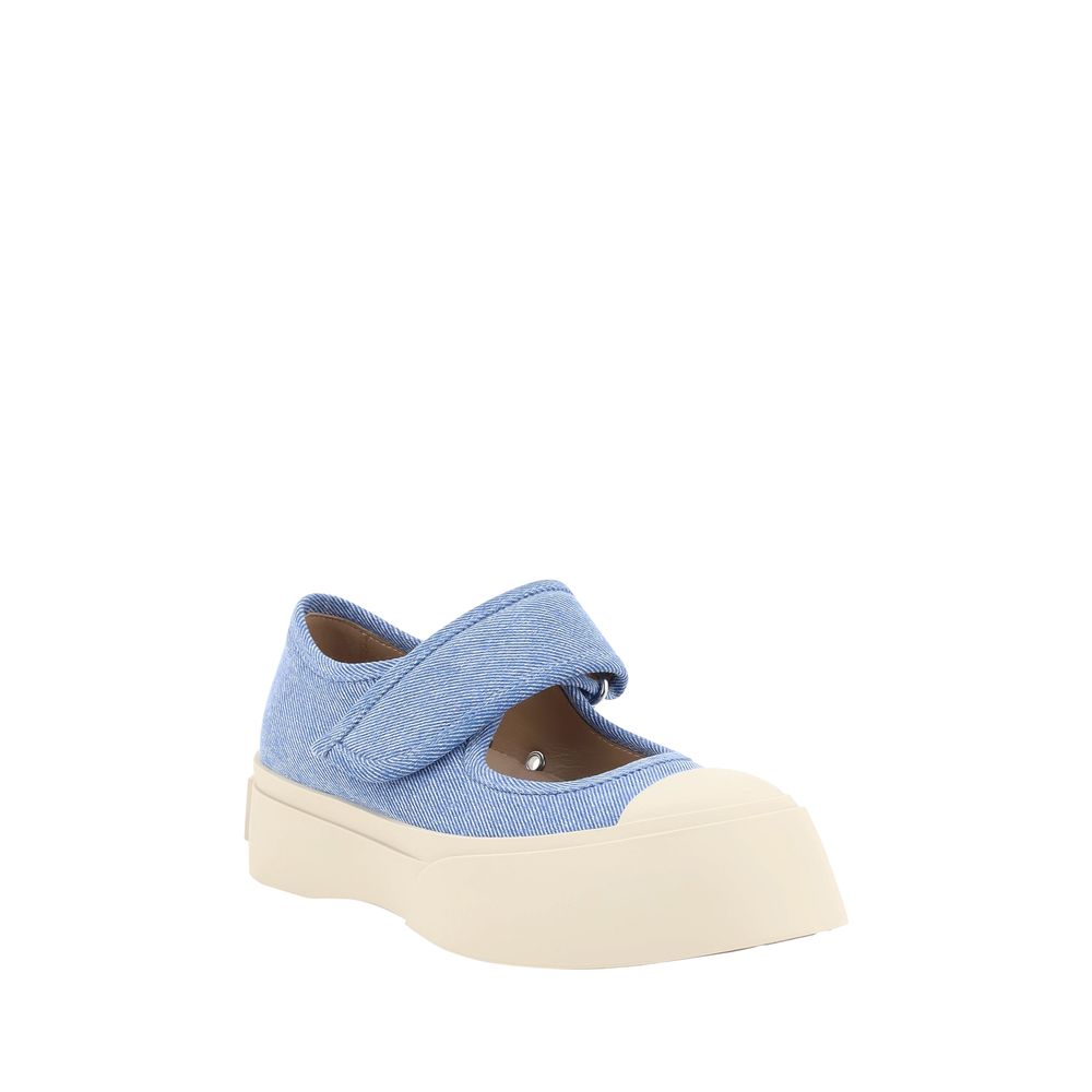 Marni Mary-Jane-Sneakers aus Denim
