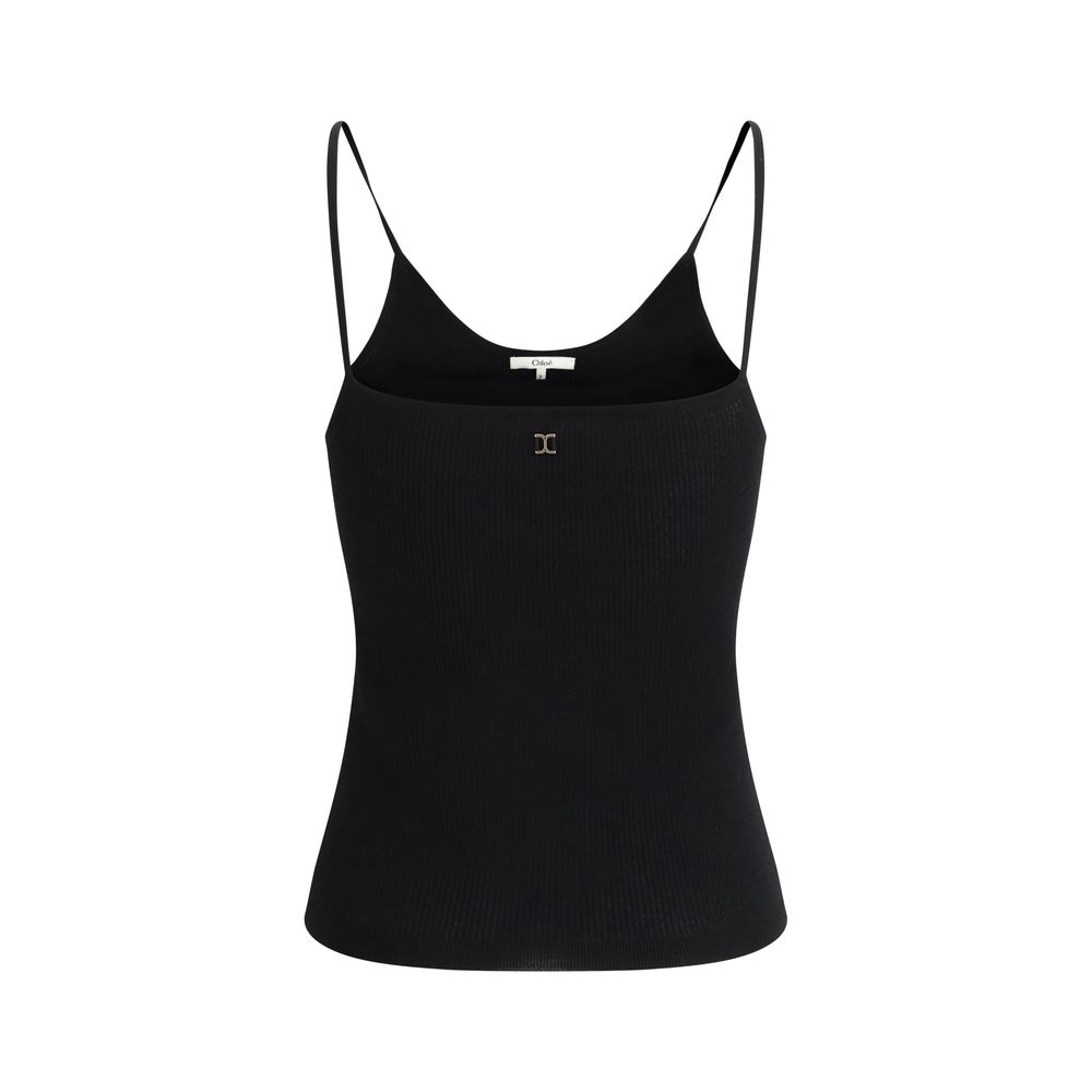 Top cu nervuri Chloé