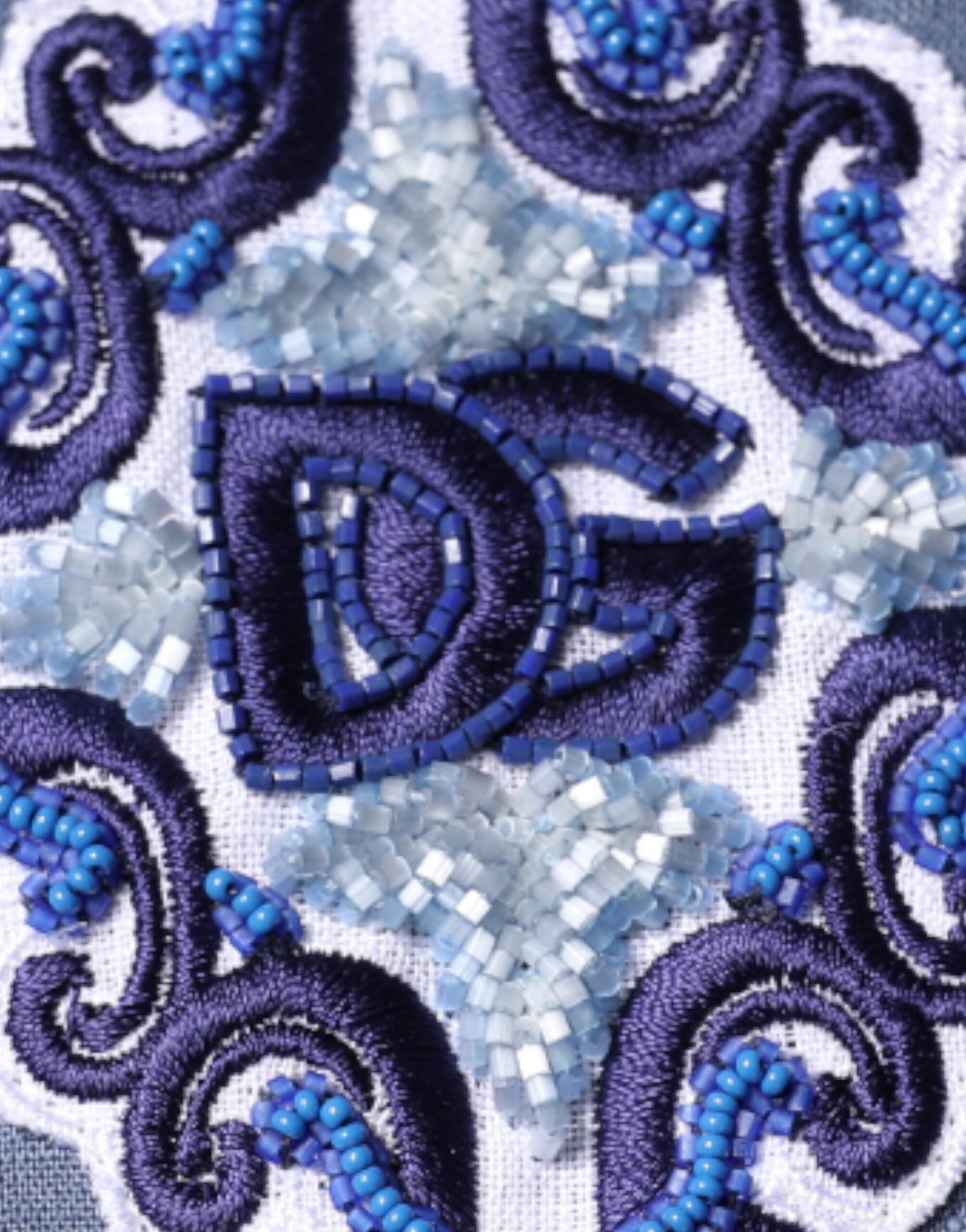 Dolce &amp; Gabbana – Blaues, langärmliges Freizeithemd mit Knopfleiste und Logo