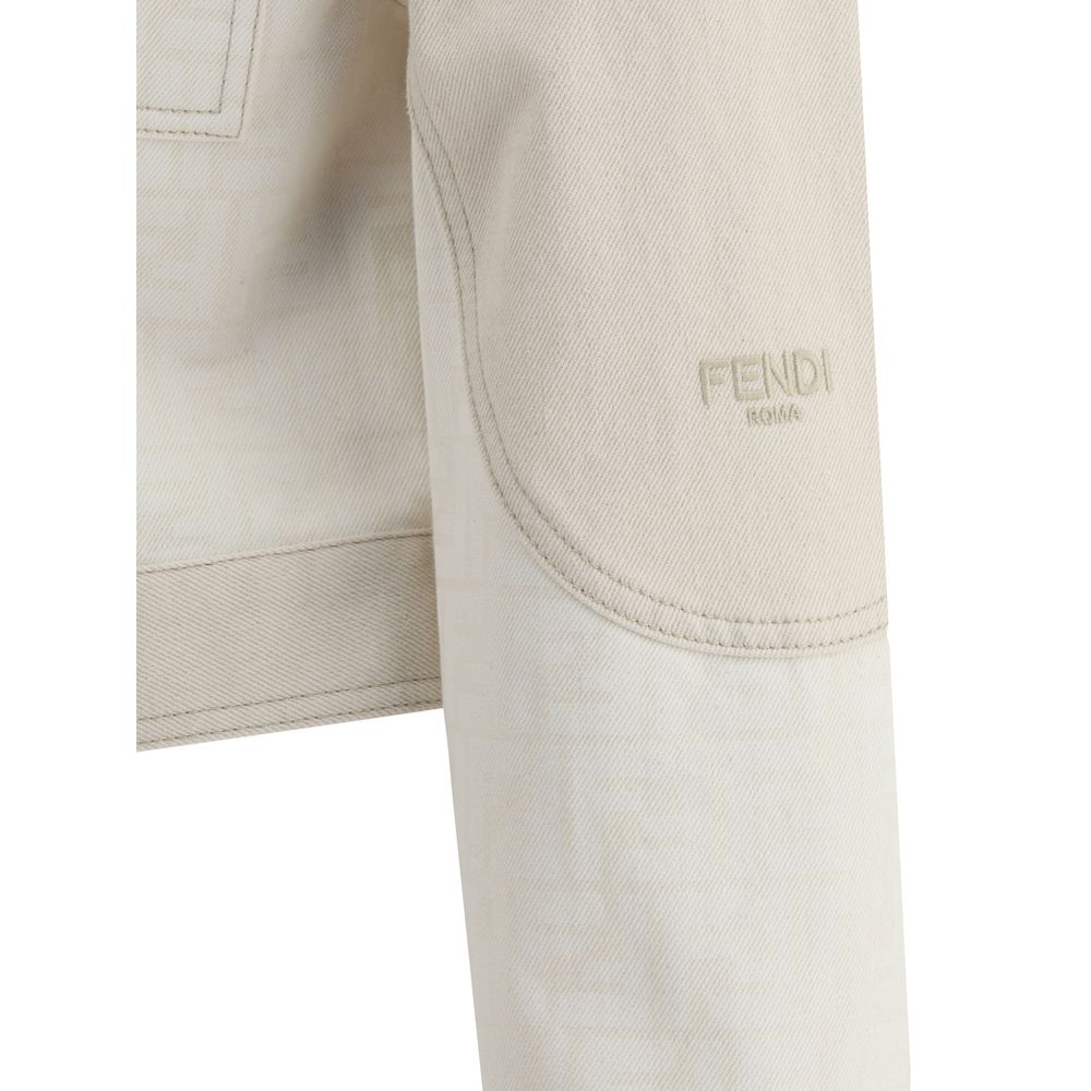 Fendi FF-Print Denim Gacket
