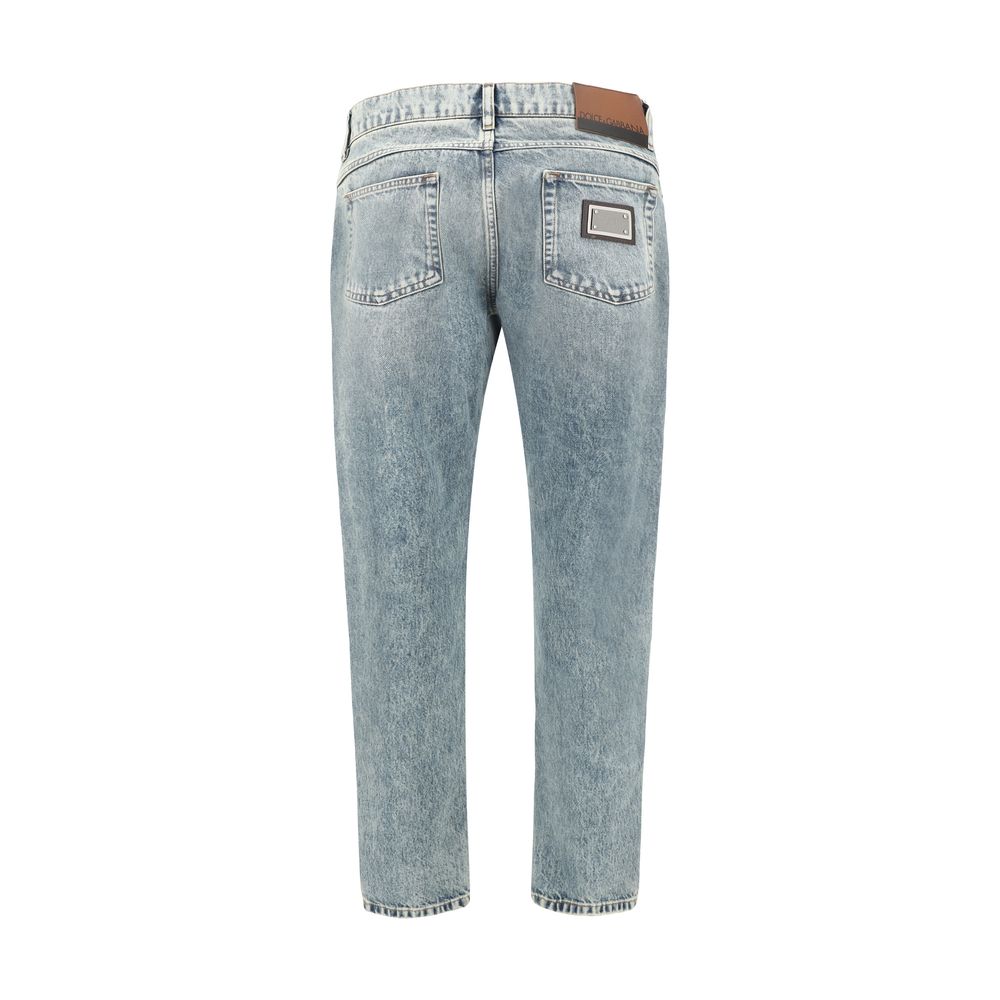 Dolce &amp; Gabbana Jeans mit abgenutztem Effekt