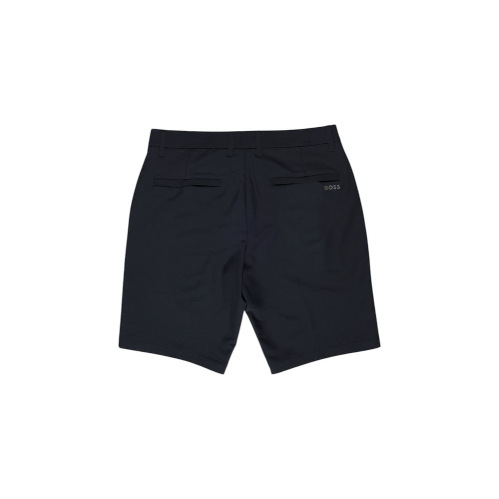 Hugo Boss Blue Polyester Bermuda