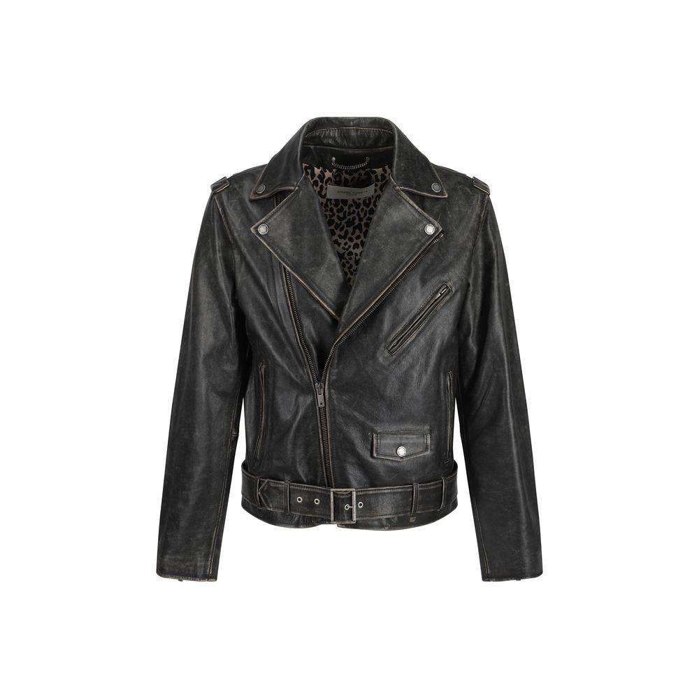 Jachetă Golden Goose Golden Biker
