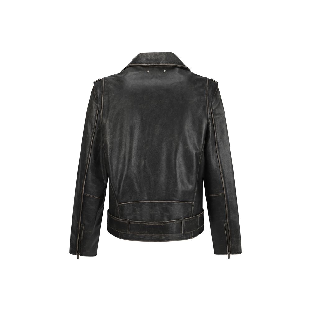 Jachetă Golden Goose Golden Biker