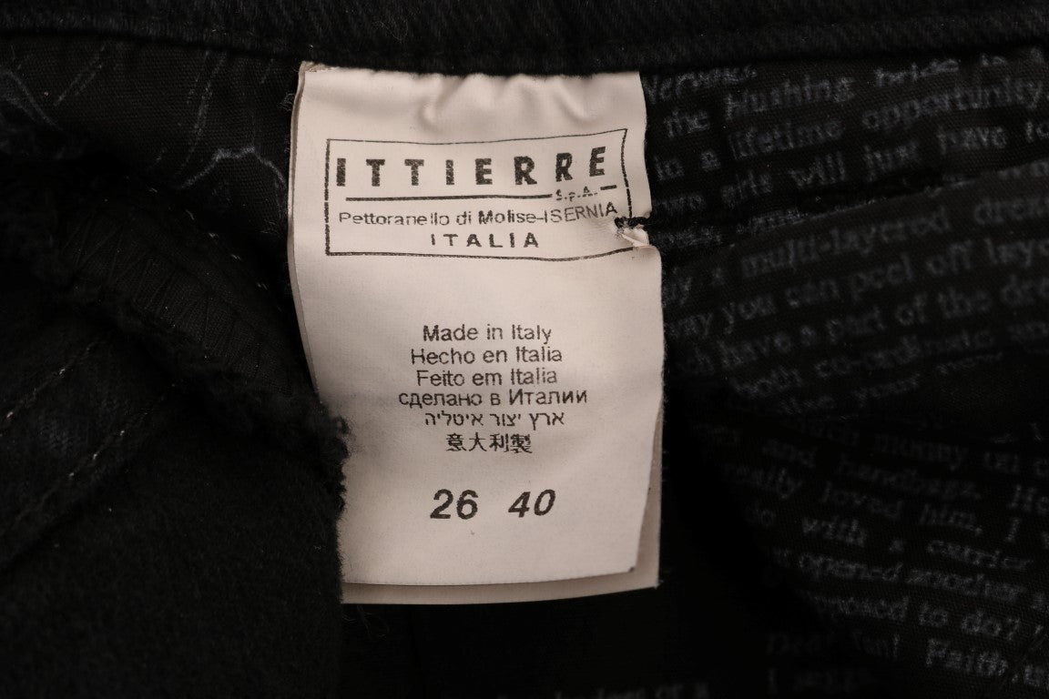 John Galliano Chic Jeans in normaler Passform in grauer Waschung