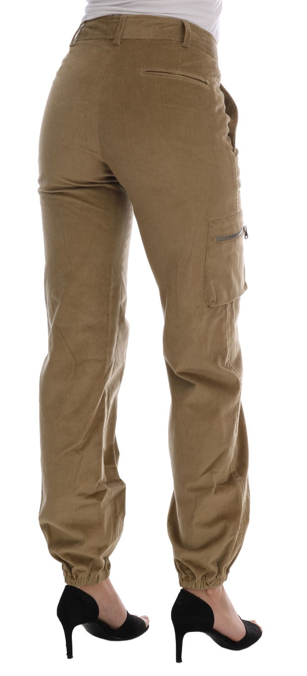 Ermanno Scervino Schicke beige Freizeithose für anspruchsvollen Stil