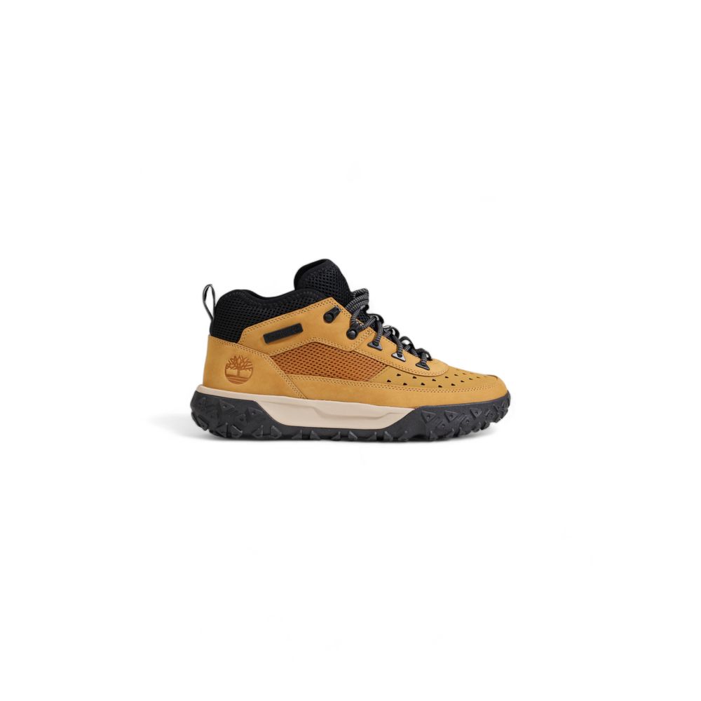 Timberland – Braune Sneaker aus recyceltem Leder