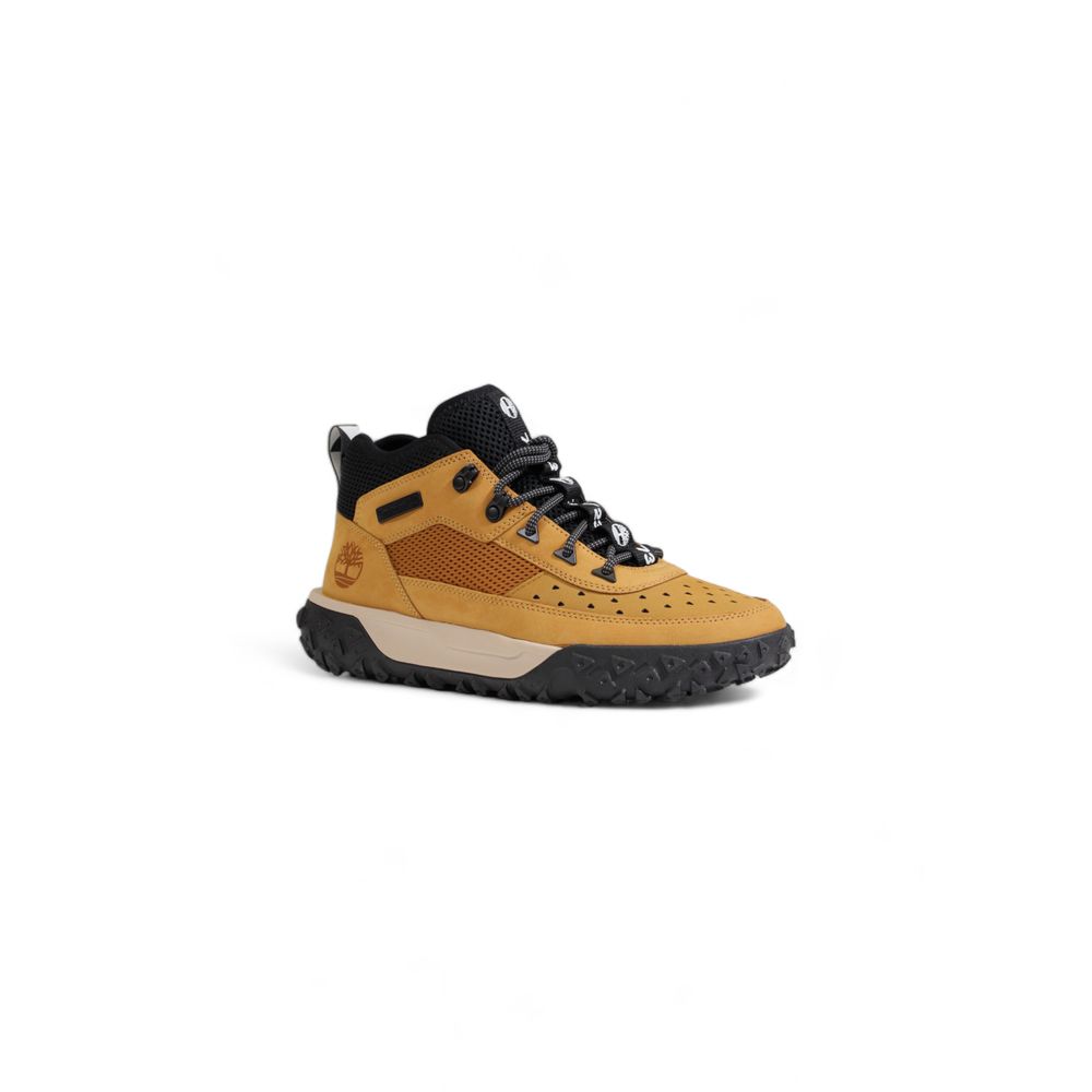 Tenișor Timberland maro din piele reciclată