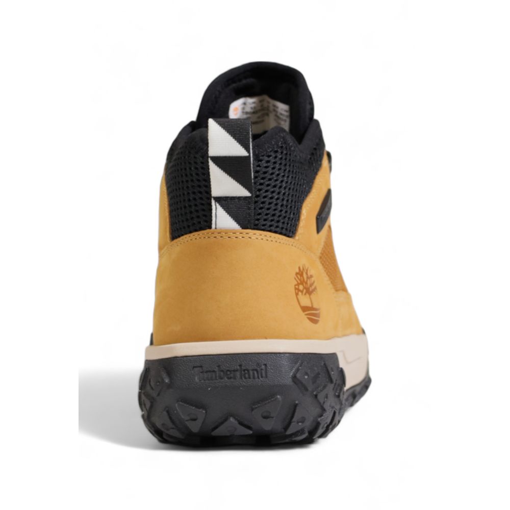 Tenișor Timberland maro din piele reciclată