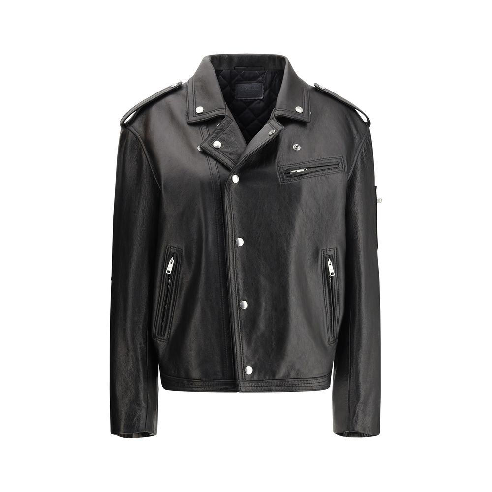 Prada Bikerlederjacke