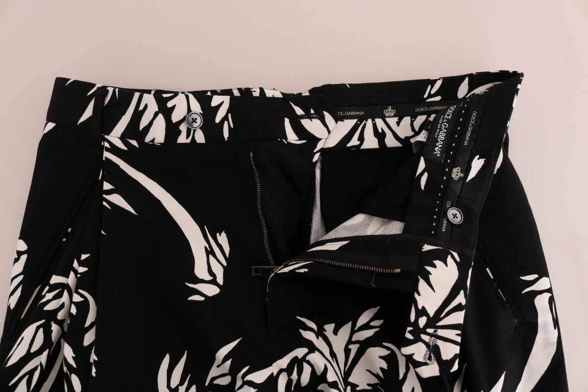 Dolce &amp; Gabbana Elegante Knöchelhose mit Baumprint