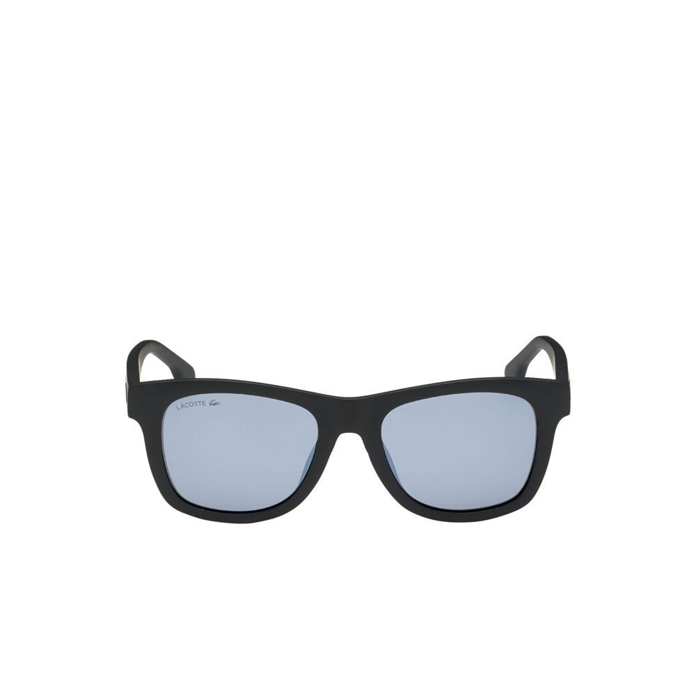 Lacoste – Schwarze Sonnenbrille mit Spritzguss
