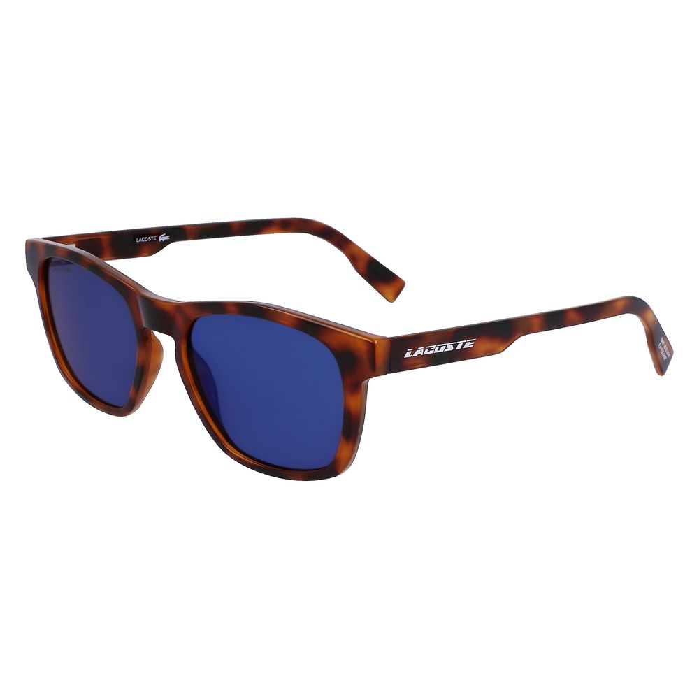 Lacoste – Braune Sonnenbrille mit Bio-Injektion