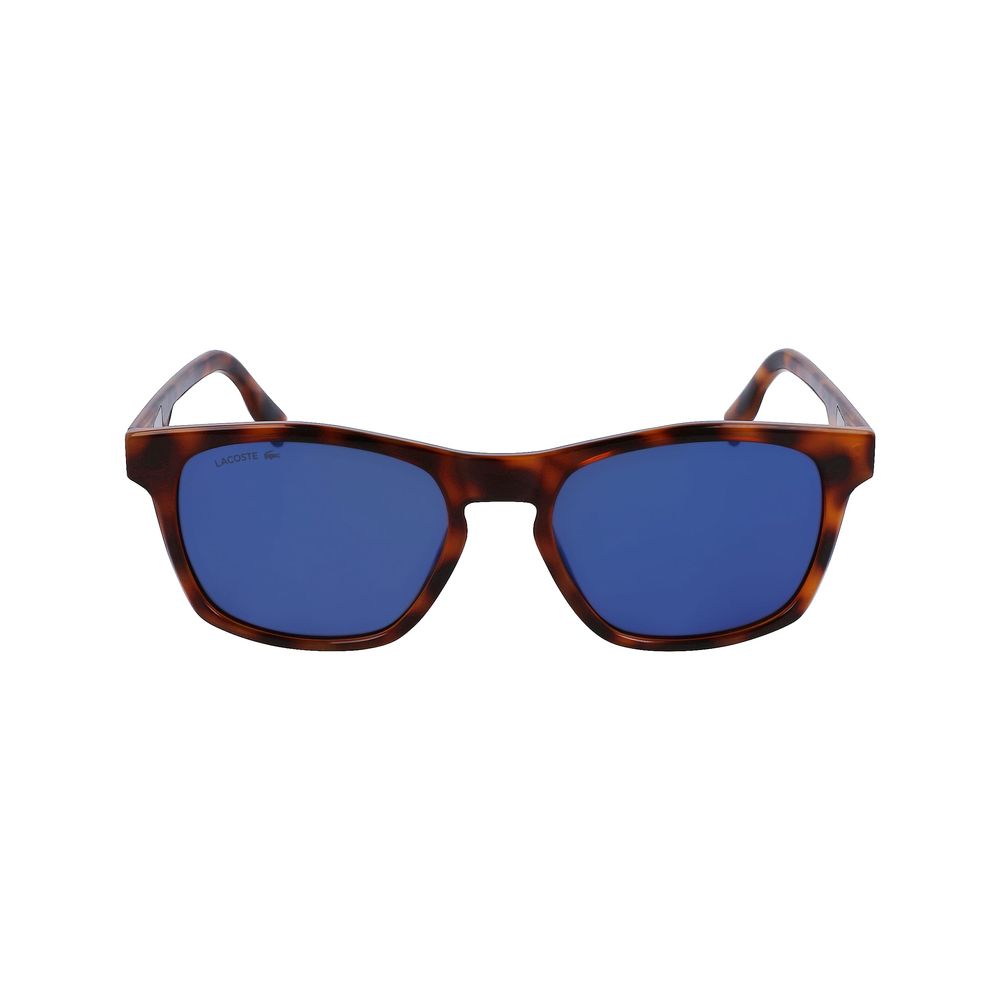 Lacoste – Braune Sonnenbrille mit Bio-Injektion