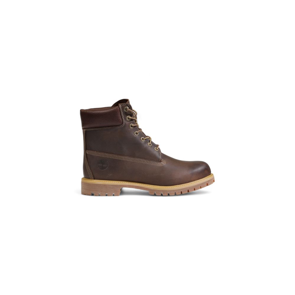 Braune Lederstiefel von Timberland