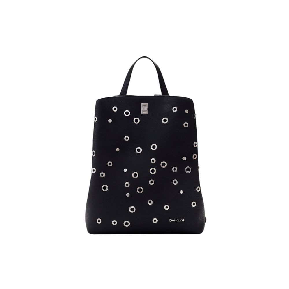 Desigual – Schwarzer Polyethylen-Rucksack