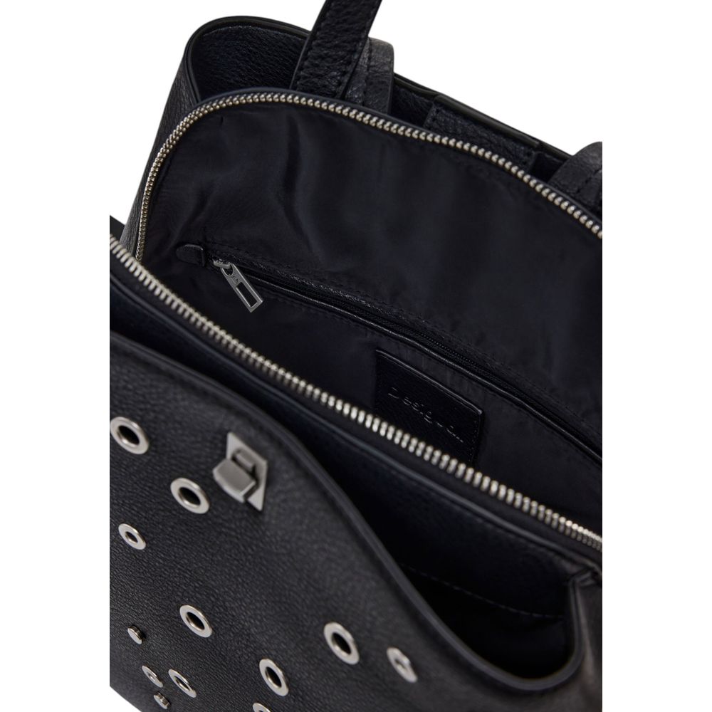 Desigual – Schwarzer Polyethylen-Rucksack
