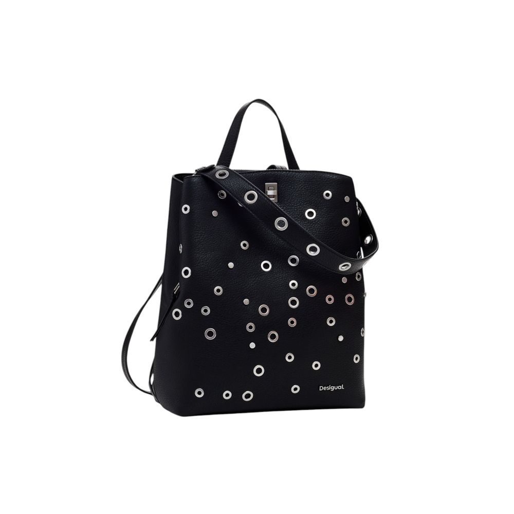 Desigual – Schwarzer Polyethylen-Rucksack