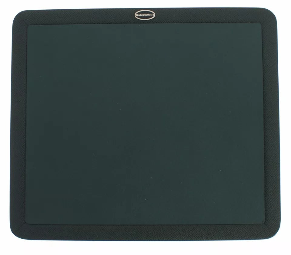 Dolce &amp; Gabbana Mouse Pad din piele verde