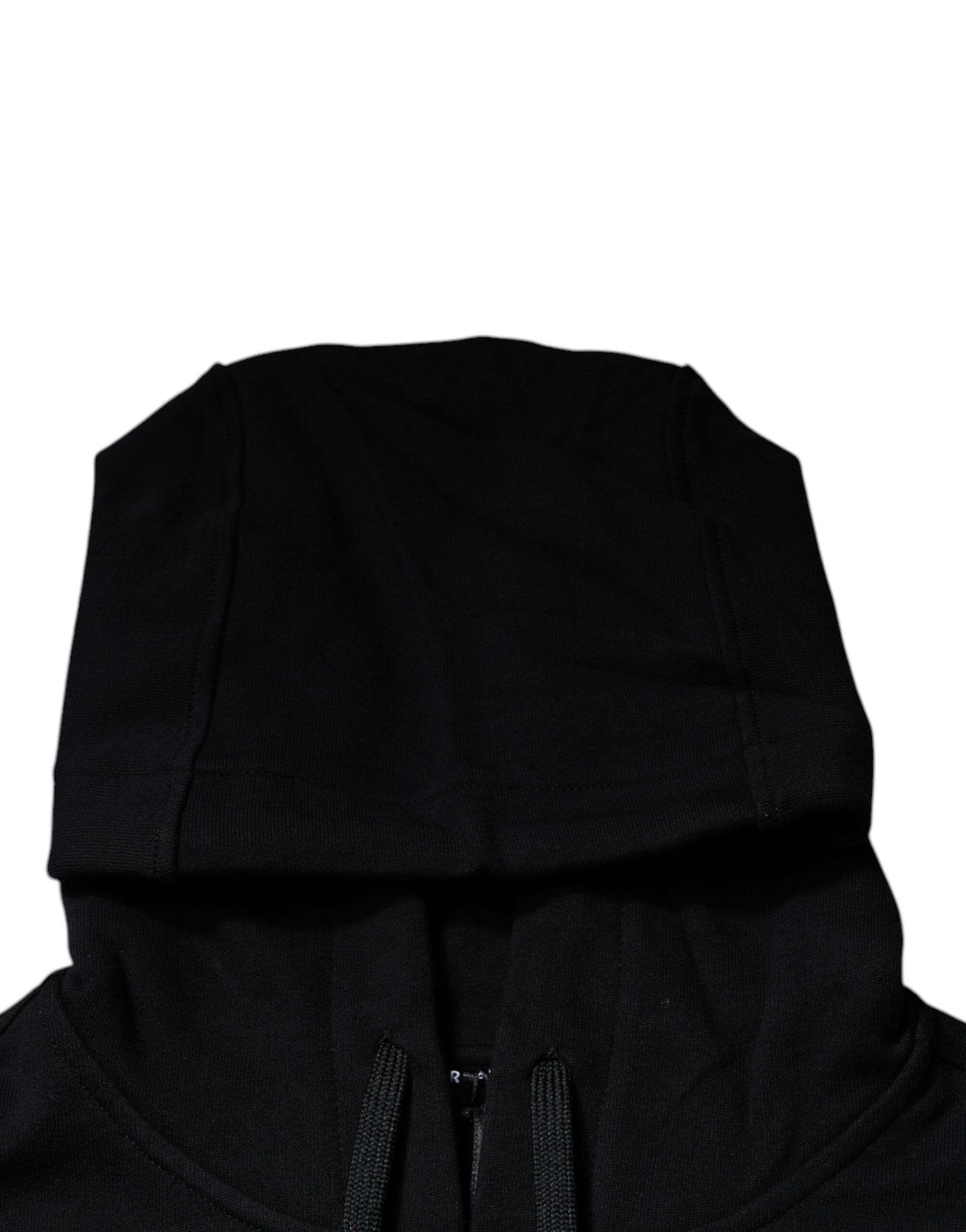 Versace – Schwarzer Medusa-Kapuzenpullover aus Baumwolle