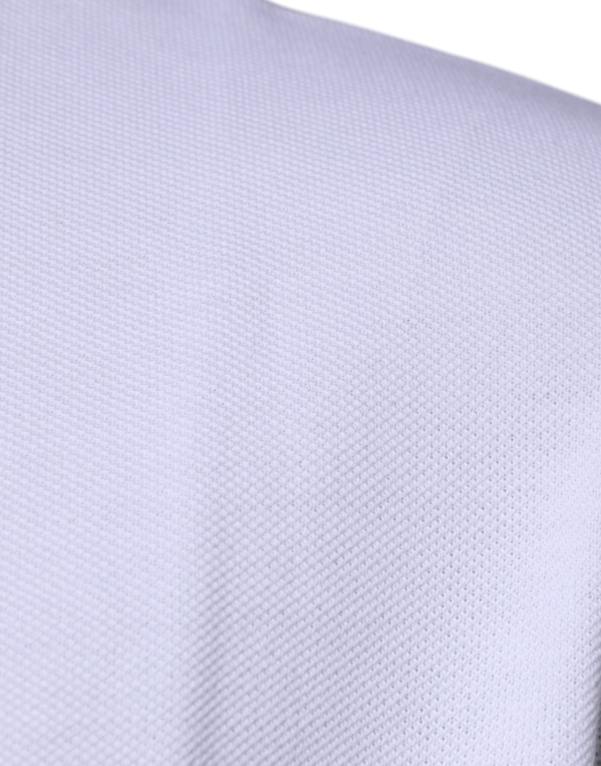 Tricou polo cu mânecă scurtă pentru bărbați, din viscoză albă, cu guler, Versace