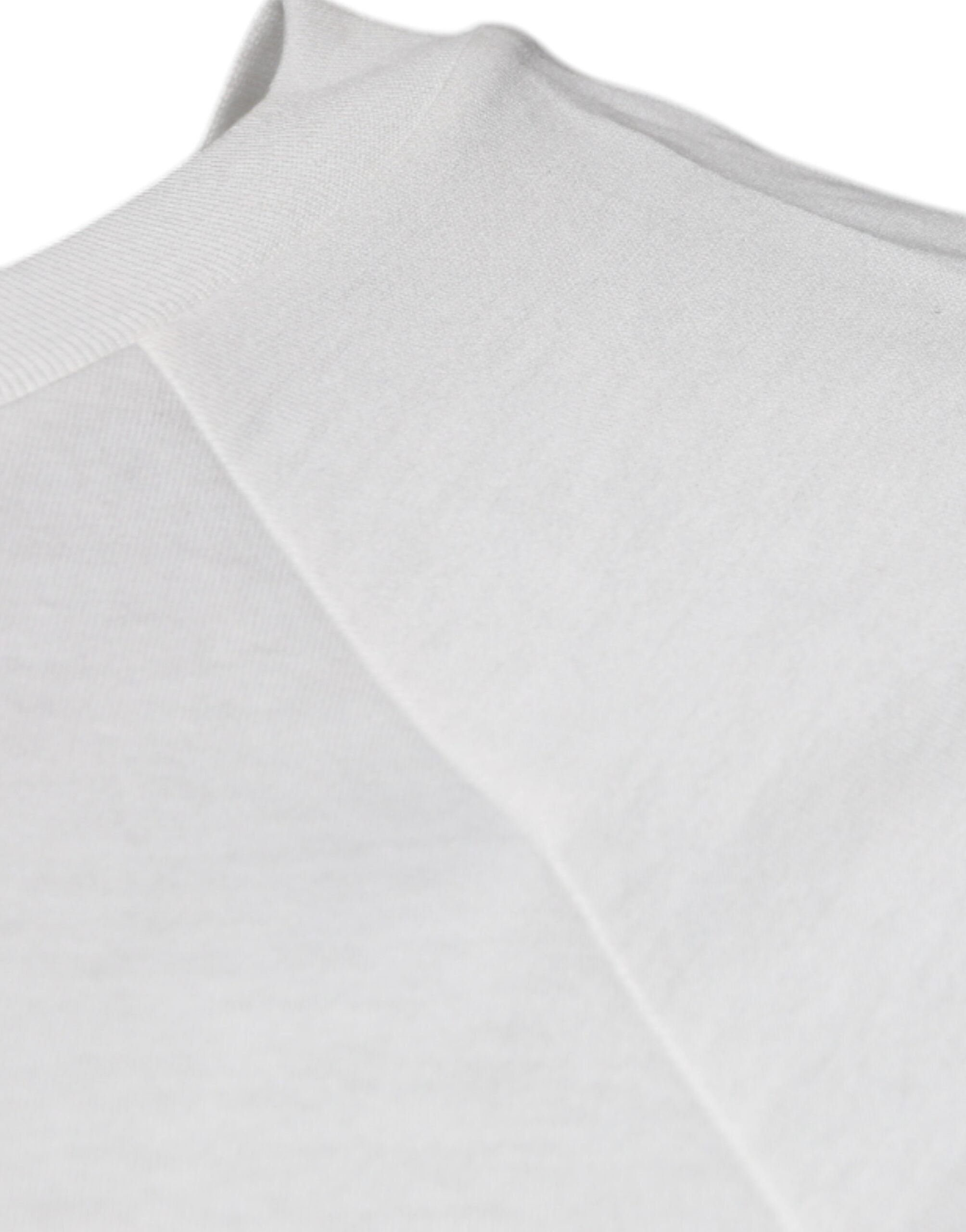 Dolce &amp; Gabbana – Weißes DG Sport-T-Shirt mit Rundhalsausschnitt und kurzen Ärmeln