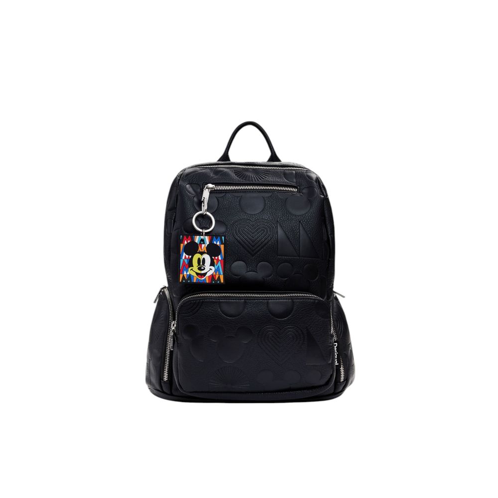 Desigual – Schwarzer Polyethylen-Rucksack
